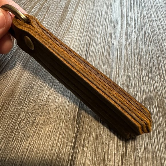 Portland Leather Goods Small Tassel Keychain in Canyon - Picture 5 of 6